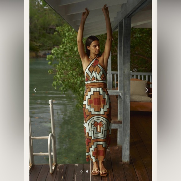 Johanna Ortiz - Energetic Patterns Dress NWT - Picture 2 of 9